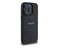 Guess Saffiano Peony Classic Logo do iPhone 16 Pro Max czarny - 1278286 - zdjęcie 2